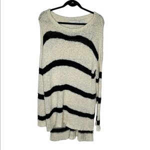 kersh striped oversized sweater large